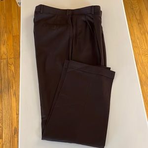 Men’s Louis Raphael Tailored Brown Wool Dress Pants